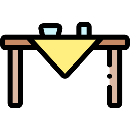 Dining table icon