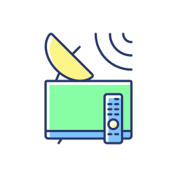 Tv antenna icon