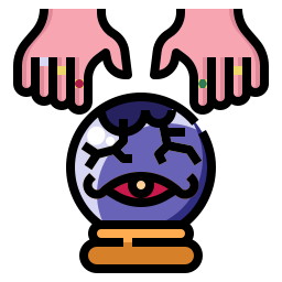 Magic ball icon