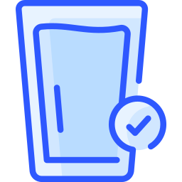 Drink water icon