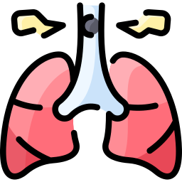 Difficulty breathing icon