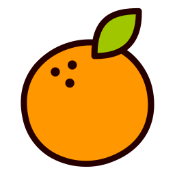 Апельсин иконка
