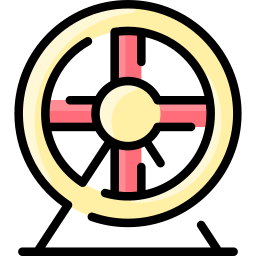 ruota del criceto icona