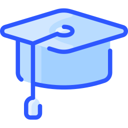 Graduation hat icon