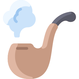 Smoking pipe icon