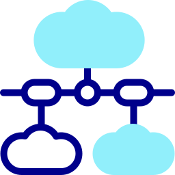 cloud netwerk icoon