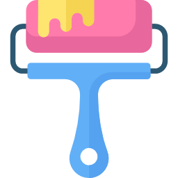 Paint roller icon