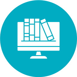 Online library icon