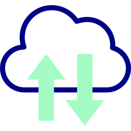 cloud computing icona