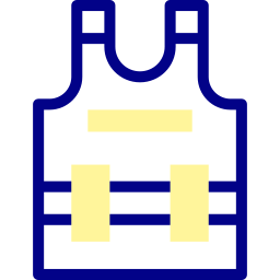 Protector vest icon