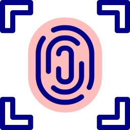 fingerabdruck-scan icon