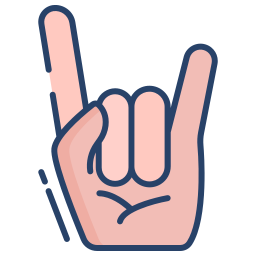Hands and  gestures icon