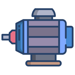 Electric motor icon