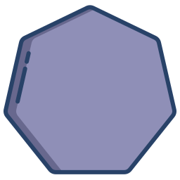heptagone Icône