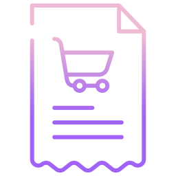 Shopping list icon