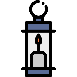 lampara de aceite icono