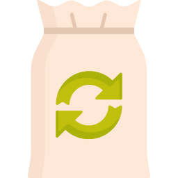 saco de reciclagem Ícone