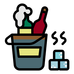 Bottle cooler icon