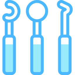 outils de dentiste Icône