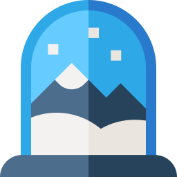 Snow globe icon