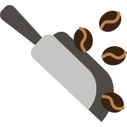 Coffee beans icon