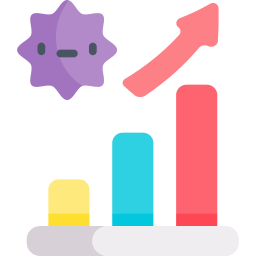 gráfico de barras Ícone