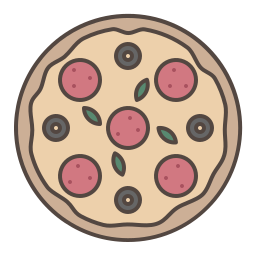 pizza icona