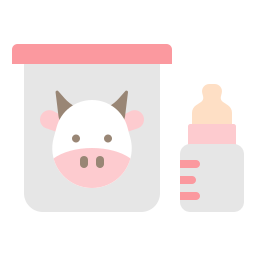 latte in polvere icona