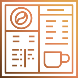 kaffeekarte icon