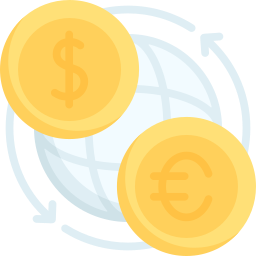 Currency exchange icon