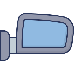 Side mirror icon