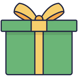 Gift box icon