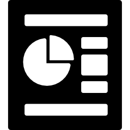 Business stats file icon