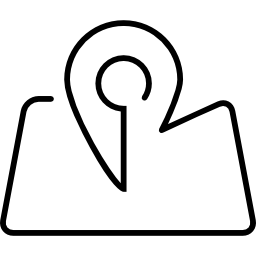 Map outline icon