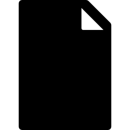 rectangle de remplissage de fichier Icône