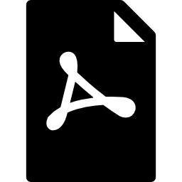 archivo de acrobat reader icono