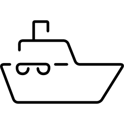 보트 초박형 외곽선 icon