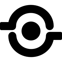 señal circular de interfaz icono