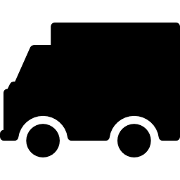 silhueta de caminhão Ícone
