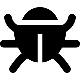 Virus bug icon