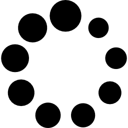 cargador de círculos icono