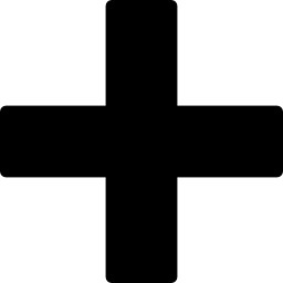 adicionar sinal de cruz preenchido Ícone
