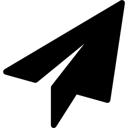 papierowy samolocik ikona