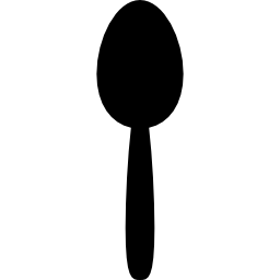 Spoon shape icon