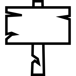 할로윈 나무 빈 신호 icon