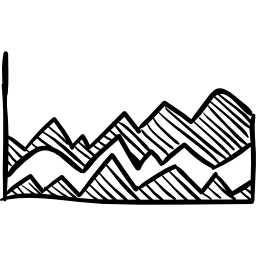 gráfico de estadísticas de comparación icono