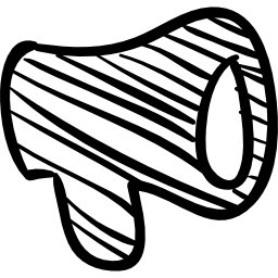 Speaker sketch icon