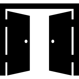 Double door opened icon