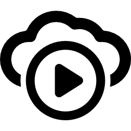 Play on cloud icon