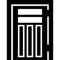 건물의 닫힌 문 icon